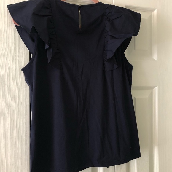JCrew Ruffle Top - Picture 4 of 4